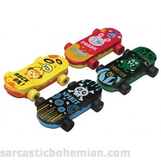 Lucore Skateboard Erasers 16 pcs Colorful Kids Skateboarding Rubber Erasers B077GL9J3Q